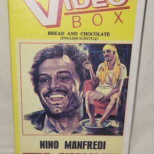 Pane E Cioccolata 1974 Bread and Chocolate Nino Manfredi VHS Video Italian